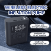 PSP006 Auto Tire Inflator 150PSI Bicycle Tire Inflator Bed Pad Inflation 12V Auto Tire Air Pump 19-Cylinder Air Pump Quick Compressor Built-in Air Tub