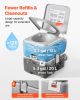 VEVOR Portable Toilet, 5.3 Gallon Detachable Waste Tank, 120 Flushes, Camping Toilet for Adults, Outdoor Travel Potty with Level Indicator, Carry Bag