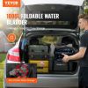 VEVOR 1000L/264 Gallon Water Storage Bladder, RV Water Tank, 1000D PVC Collapsible Water Storage Containers, Large Capacity Soft Water Bag