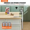 VEVOR Commercial Can Opener, Heavy-Duty Manual Tabletop Cans Opener for Cans Up to 11.8 in Height
