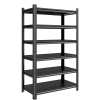 Garage Shelving Units 2400LBS Heavy Duty Storage Shelves Adjustable Metal Shelf 6 Tier Garage Storage Rack for Kitchen, Laundry Room, Industrial