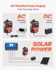 VEVOR Electric Fence Charger, 10kV 3J, AC DC Electric Fence Energizer with LED Indicator, 1.86 Miles Range, Powerful Plug-in Fences Charger