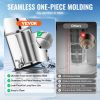 VEVOR Gravity-fed Water Filter System, 2.25G 304 Stainless-Steel Countertop Water Filtration System, Reduces Lead and up to 99% of Chlorine