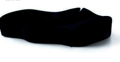 Memory Foam Seat Cushion Breathable Beautiful Buttocks Chair (Option: Black)